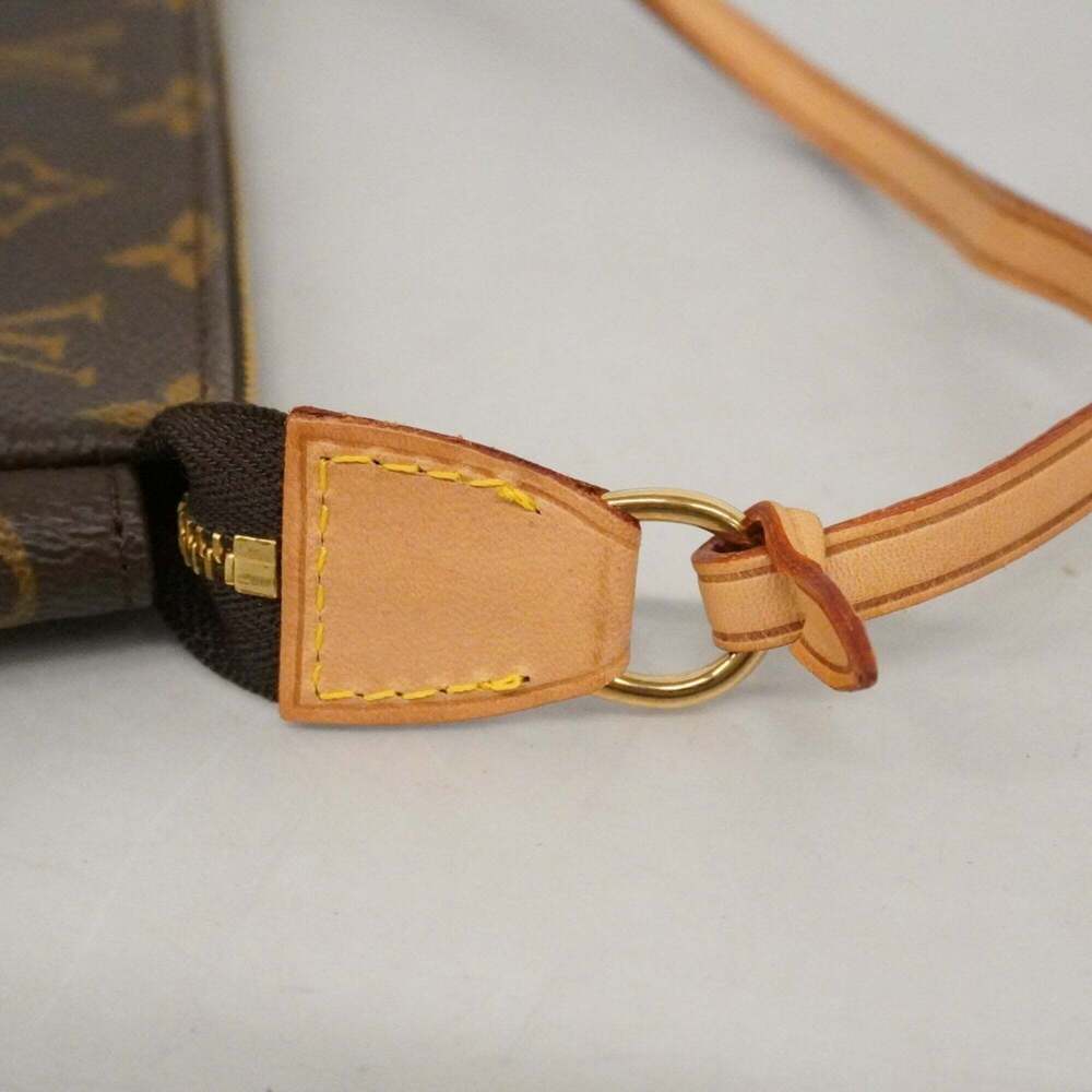 LOUIS VUITTON Brown Monogram Pochette Pouch - Picture 10 of 11